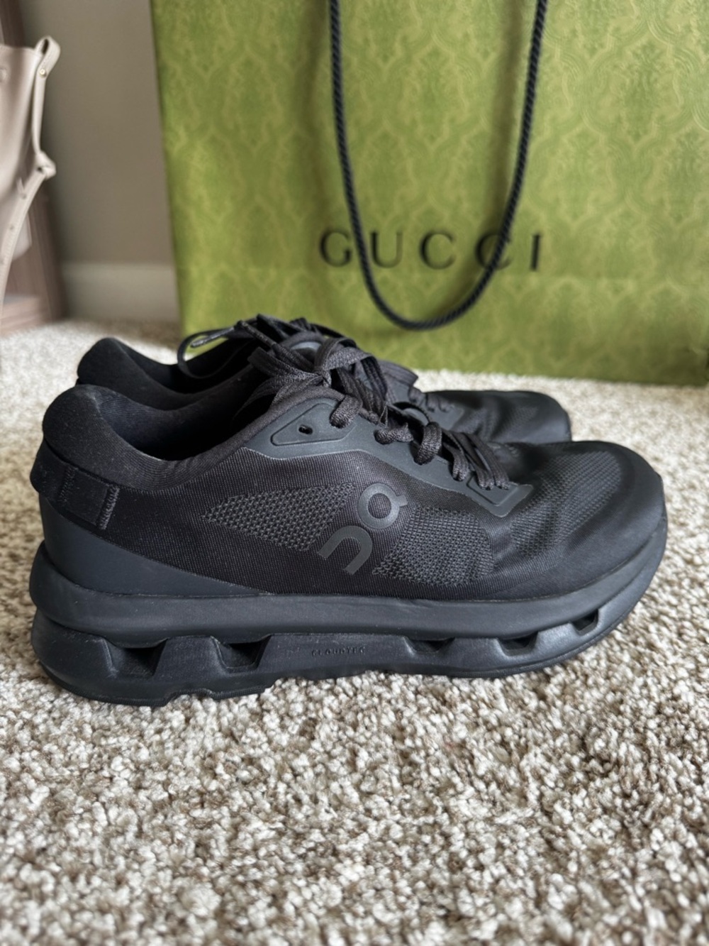 On Running Cloudnova Sneakers Black | Women’s Size 7.5